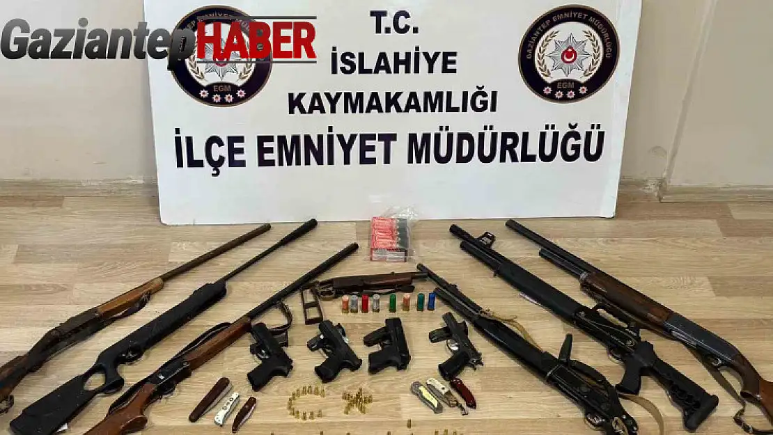 Meskun mahalde havaya silahla ateş açan 9 kişi yakalandı