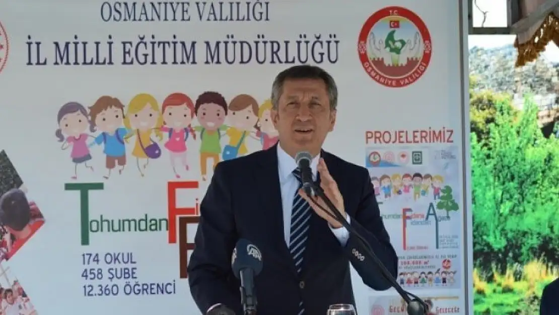 Milli Eğitim Bakanı Selçuk Osmaniye'de