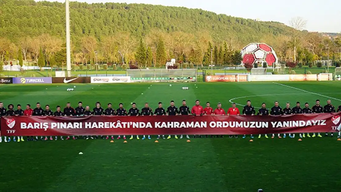 Milli Takımdan antrenman öncesi net mesaj