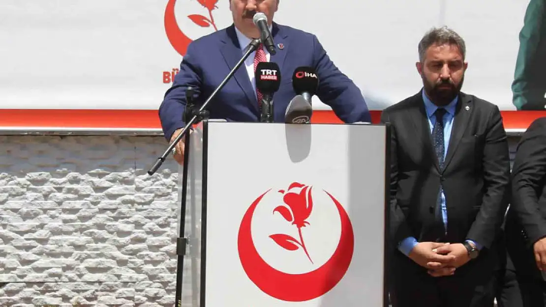 Mustafa Destici: 'Ne kadar terör örgütü varsa Kılıçdaroğlu'nu destekliyor'