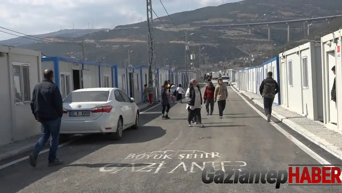 Nurdağı konteyner kentinde yaralar sarılıyor