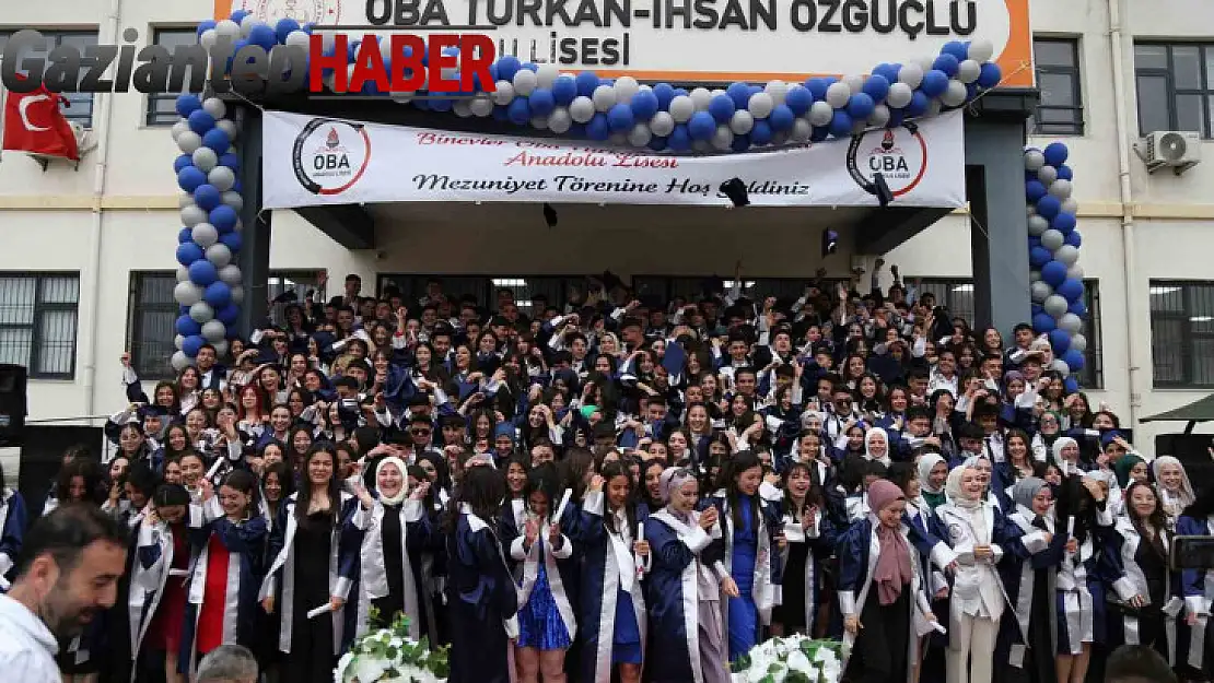 Oba Türkan-İhsan Özgüçlü Anadolu Lisesi ilk mezunlarını verdi