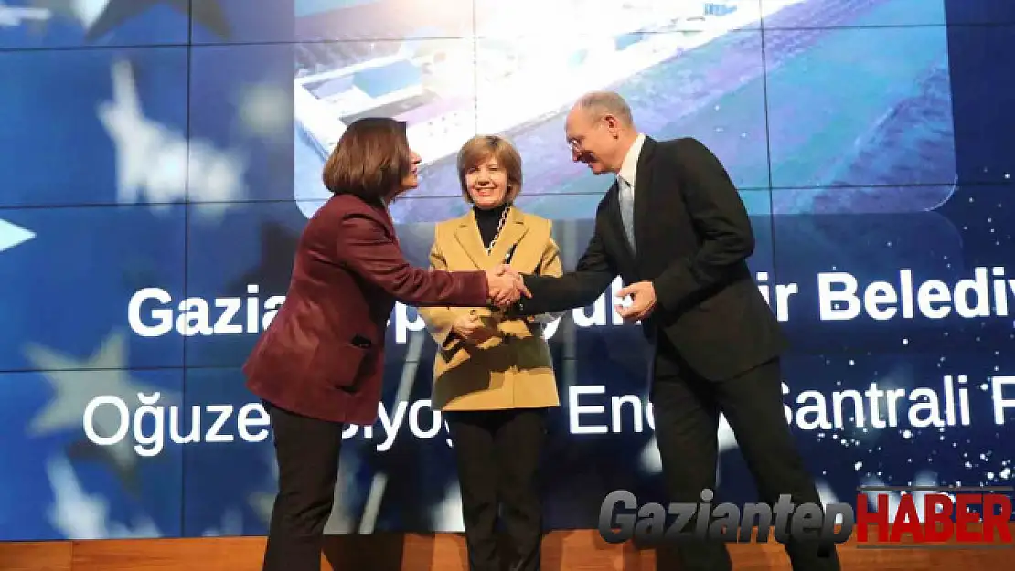 Oğuzeli Biyogaz Enerji Santrali'ne jüri teşvik ödülü