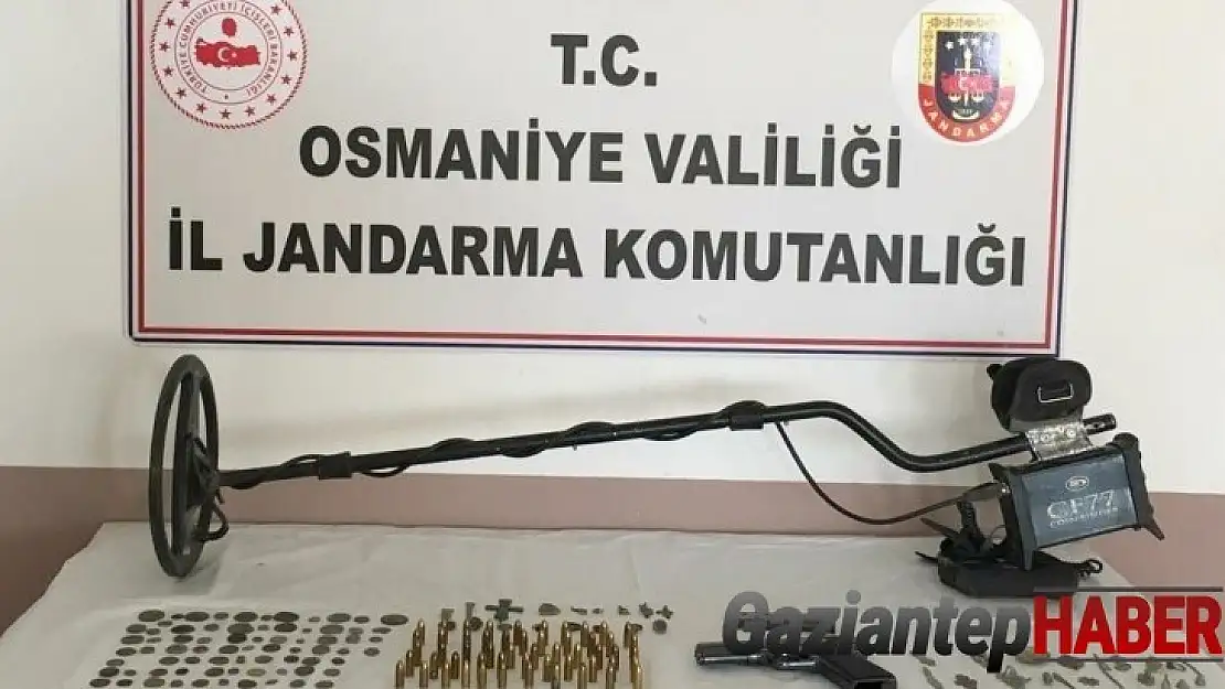 Osmaniye'de tarihi eser operasyonu: 1 gözaltı