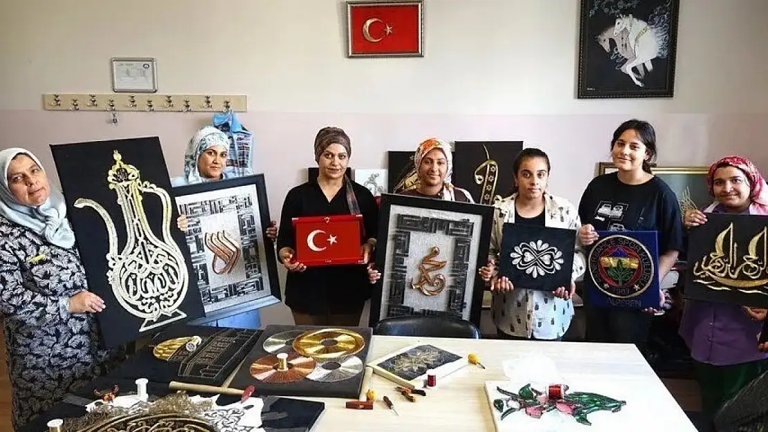 Osmanlı el sanatları Şahinbey Belediyesi tesislerinde hayat buluyor