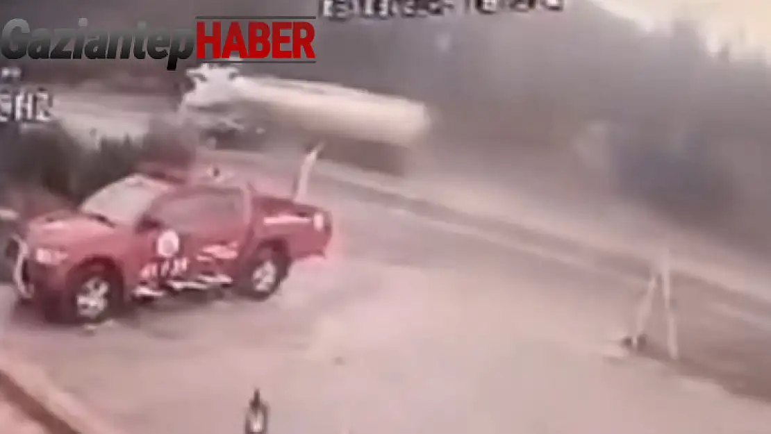 Otomobil ile yakıt tankeri çarpıştı, sürücü ağır yaralandı