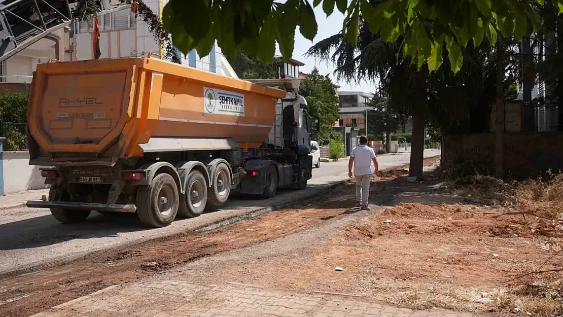 Pancarlı'da yollar yenileniyor