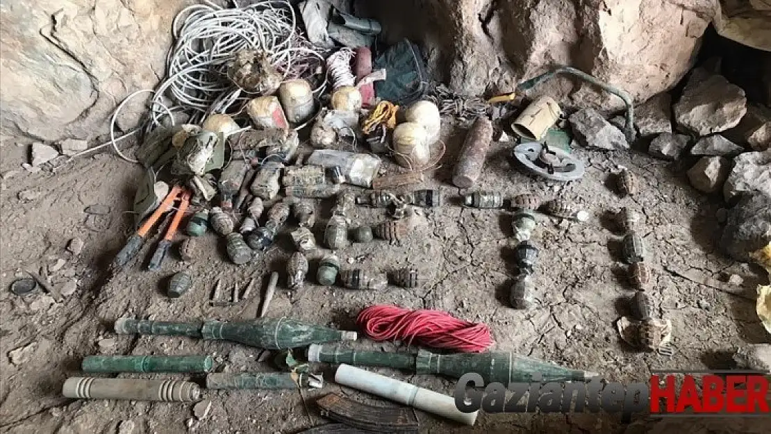 Pençe Yıldırım operasyonunda ele geçirilen mühimmatların sayısı artıyor