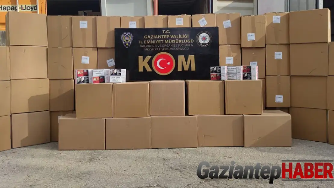 Polisten kargoyla makaron sevkiyatına darbe