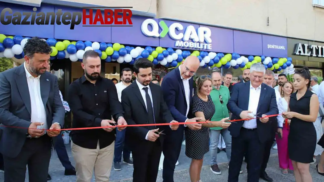 QCAR Mobilite, ilk franchise şubesini Gaziantep Şehitkamil'de açtı