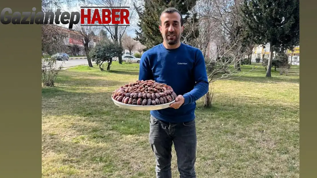 Ramazan ayının vazgeçilmezi hurma tezgaha indi