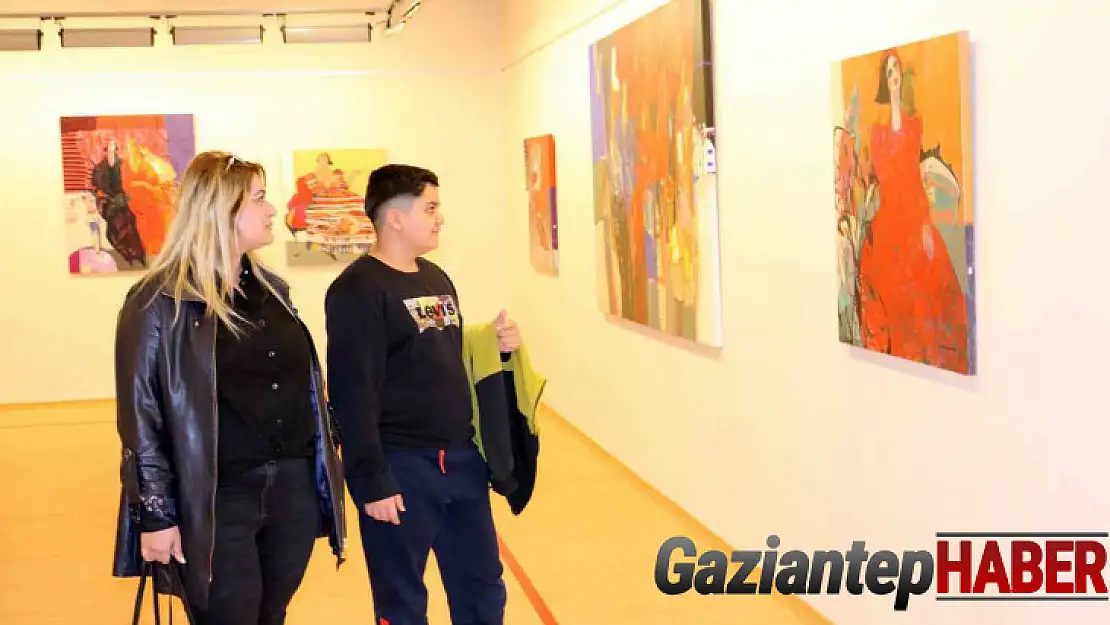 Ressam Güler Genç Erol SANKO Sanat Galerisi'nde sergi açtı