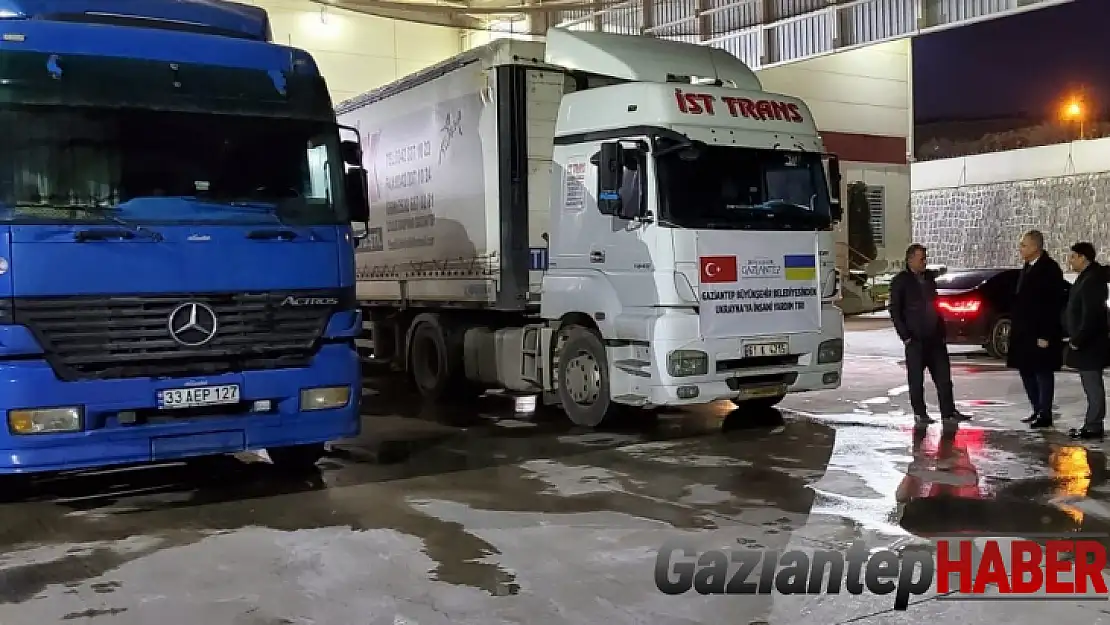 Gaziantep Büyükşehir yeni yardım tırını Ukrayna'ya gönderecek