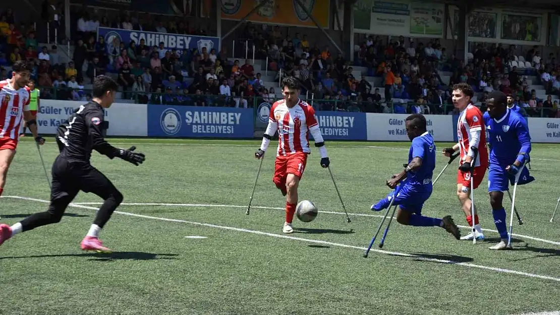 Şahinbey Ampute adım adım şampiyonluğa koşuyor: 2-1