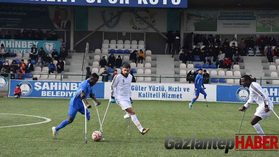 Şahinbey Ampute çıkışını sürdürüyor: 5-0