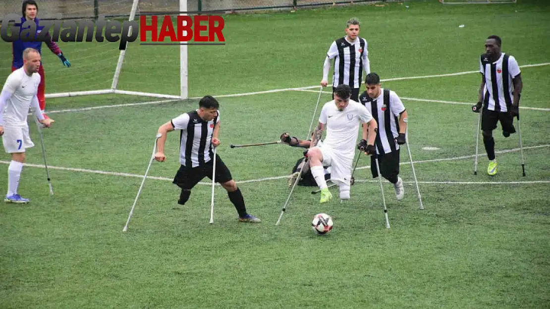 Şahinbey Ampute'den net skor 4-0