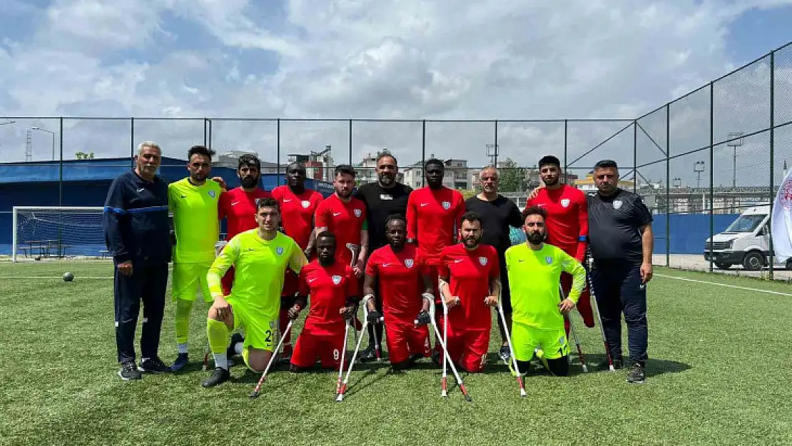 Şahinbey Ampute'den rakibine farklı tarife: 9-0