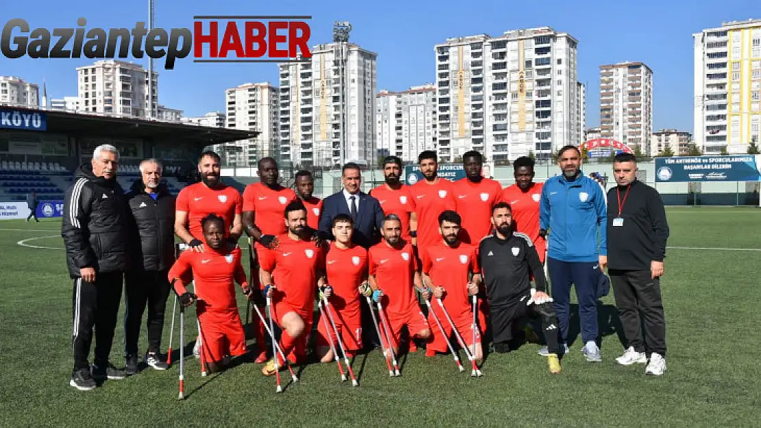 Şahinbey Ampute kendi evinde galip: 4-1