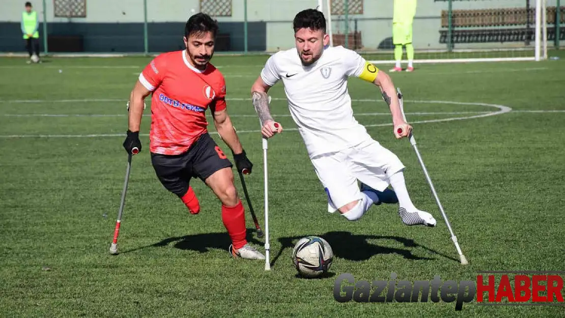 Şahinbey ampute kendi evinde rakip tanımıyor