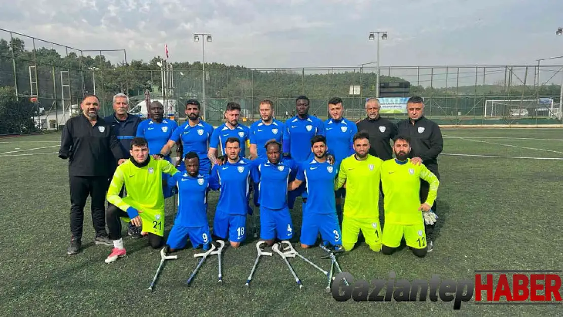 Şahinbey Ampute Yeditepe engelini farklı aştı
