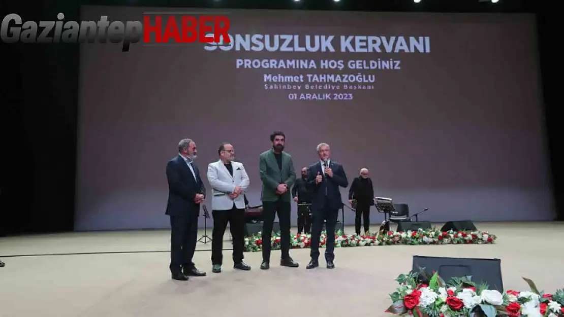 Şahinbey Belediyesi 'Sonsuzluk Kervanı' programıyla duygu dolu bir gece yaşattı