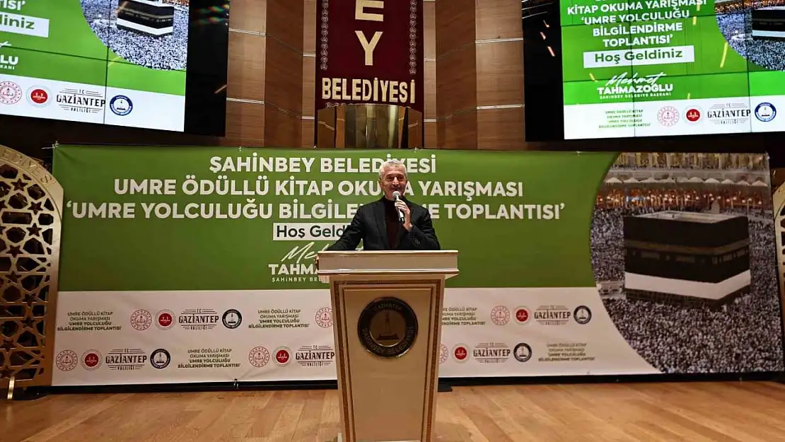 Şahinbey Belediyesi 177 öğrenciyi daha umreye gönderiyor