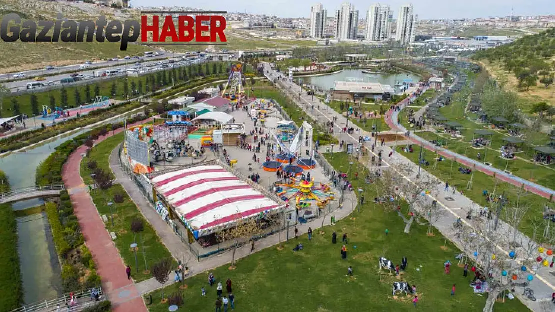 Şahinbey Belediyesi 663 parkıyla yaza hazır