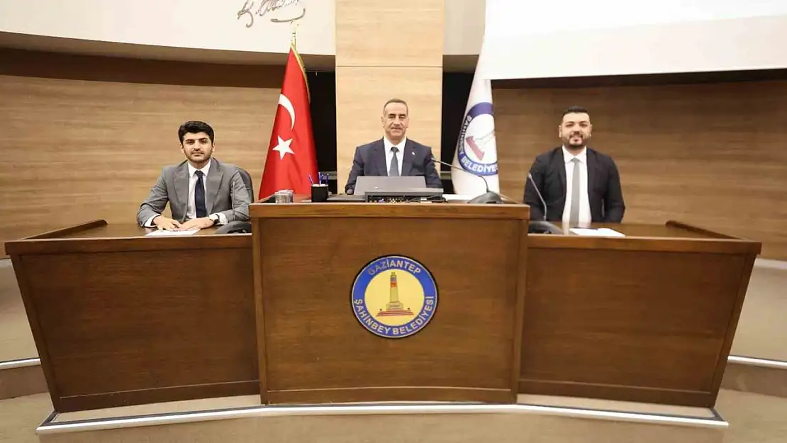 Şahinbey Belediyesi Ağustos ayı meclis toplantısı yapıldı