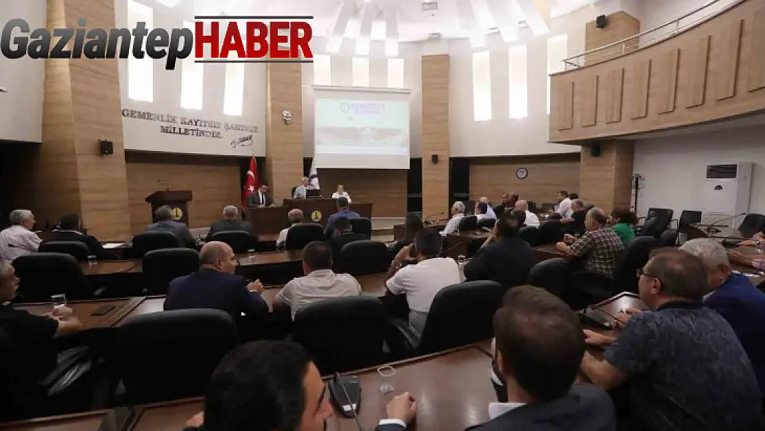 Şahinbey Belediyesi Eylül ayı meclis toplantısı yapıldı