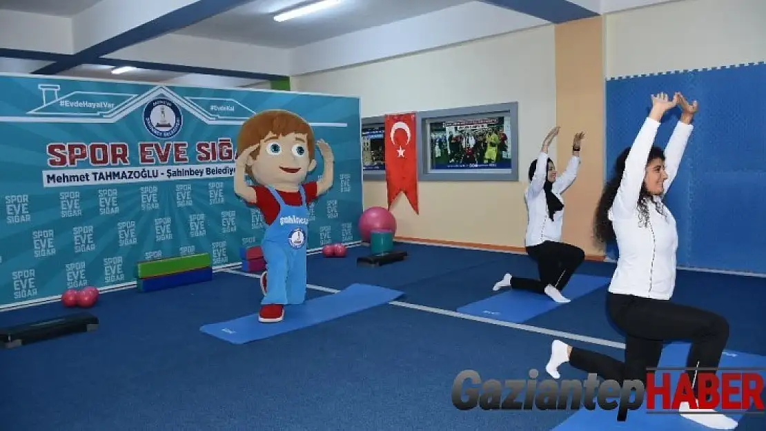 Şahinbey belediyesi sporu evinize getiriyor