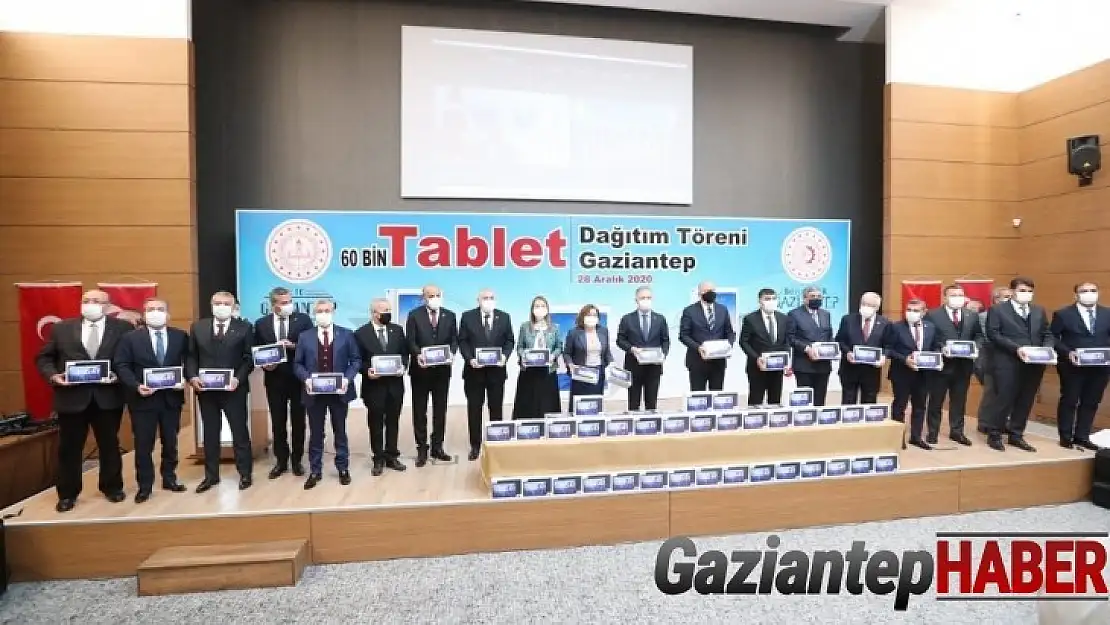 Şahinbey Belediyesi'nden tablet desteği