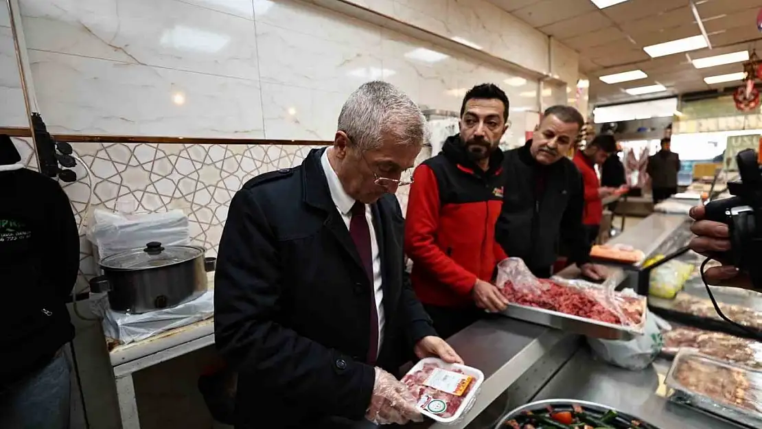 Şahinbey Belediyesi'nden kasap ve marketlere sıkı denetim