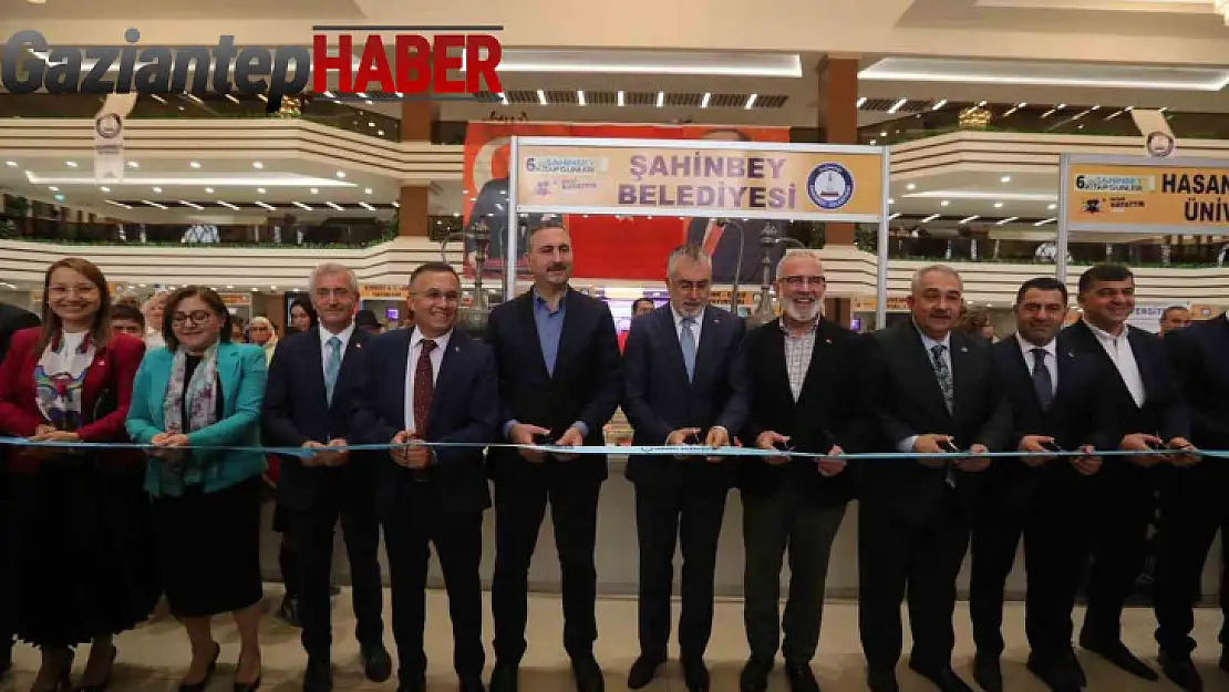 Şahinbey Belediyesi'nin 6. Kitap Fuarı kapılarını açtı