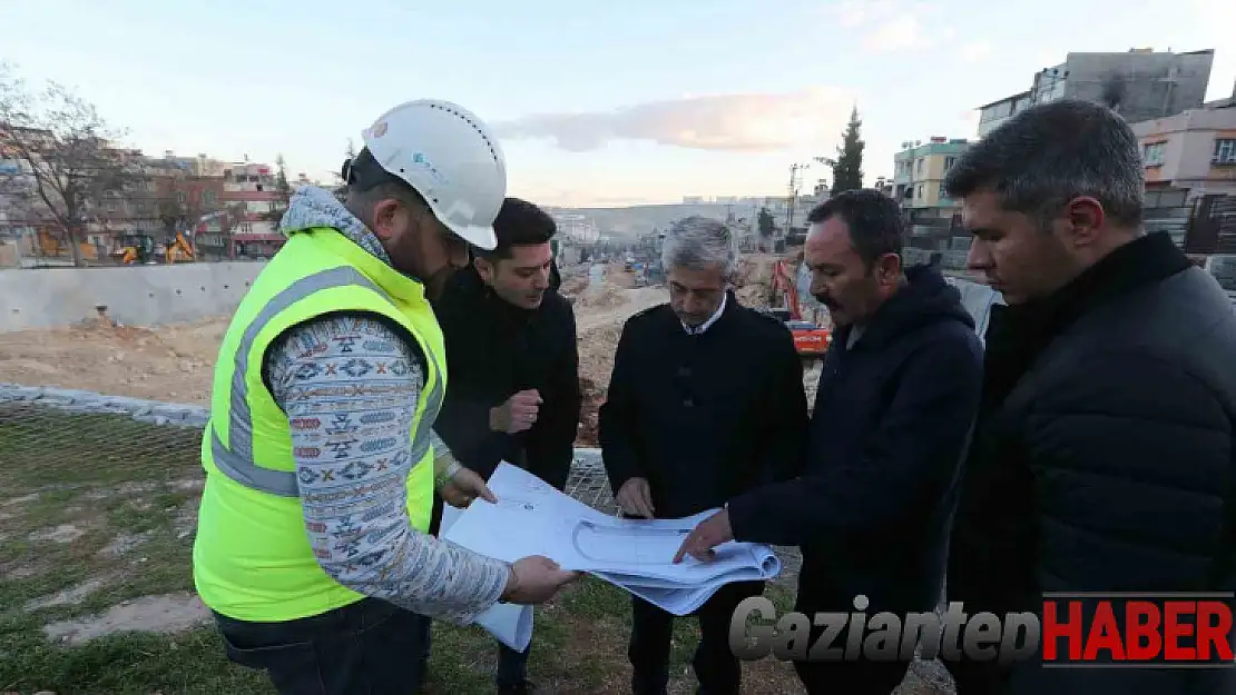 Şahinbey Belediyesi'nin dev projesi tüm hızıyla sürüyor