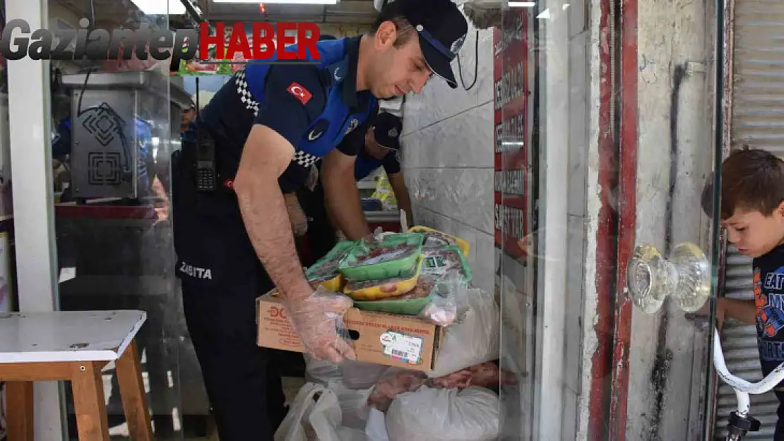 Şahinbey Belediyesi zabıta ekipleri vatandaşın sağlığı için çalışıyor