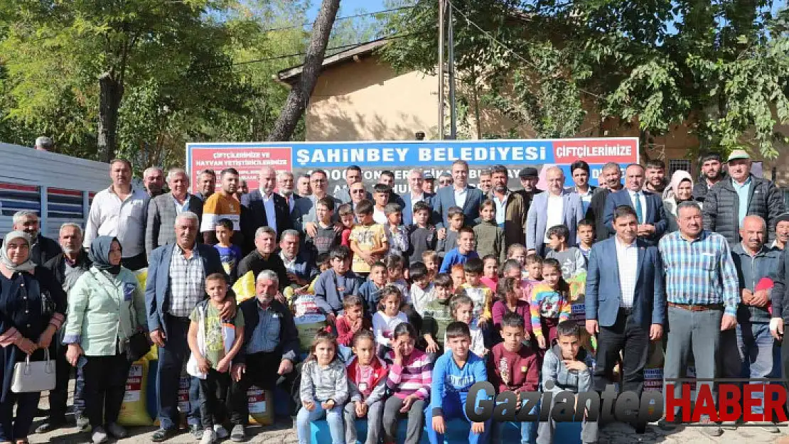 Şahinbey'de 4 bin ton buğday tohumu dağıtılıyor