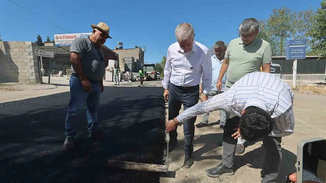 Şahinbey'de asfalt çalışmaları sürüyor