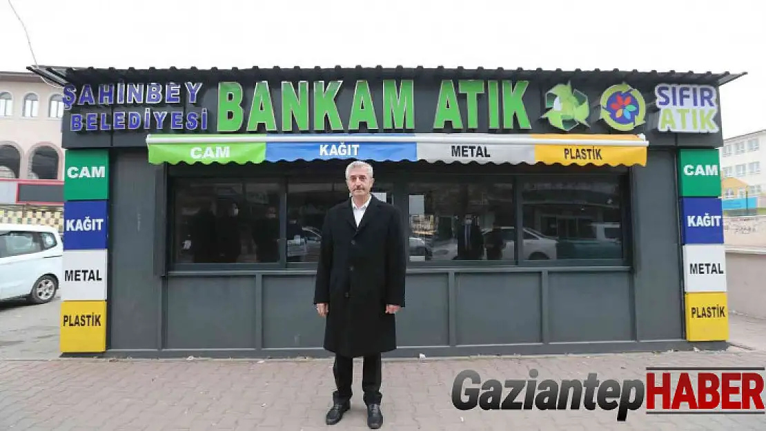 Şahinbey'de bankam atık noktalarına yoğun ilgi