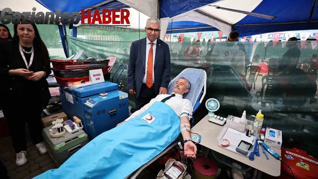 Şahinbey'de İki günde rekor kan bağışı