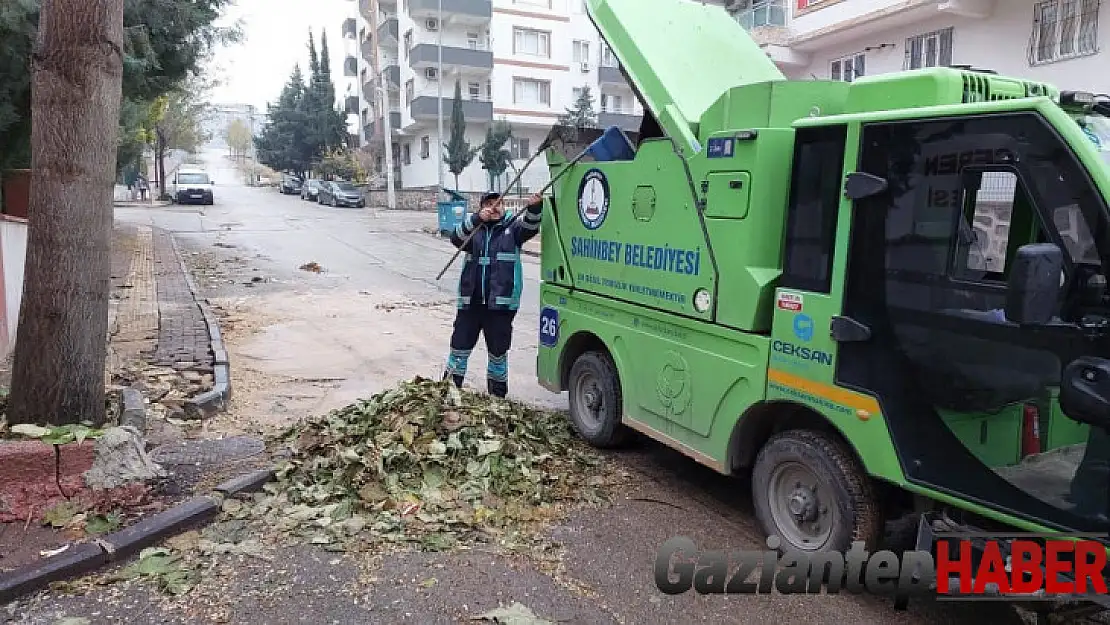 Şahinbey'de ilçenin her noktası temizleniyor