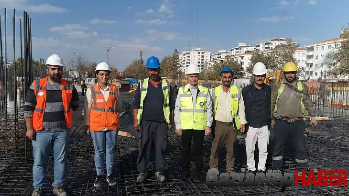 Şahinbey'de Millet kütüphanesi yapımı sürüyor