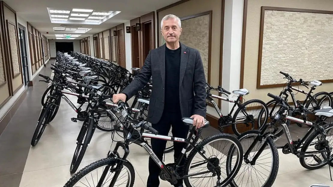 Şahinbey'de öğrencilere bisiklet müjdesi