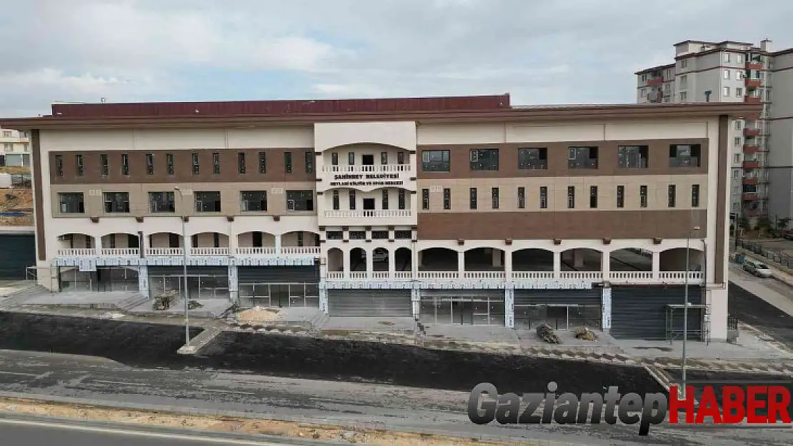 Şahinbey'deki dev tesiste son aşama