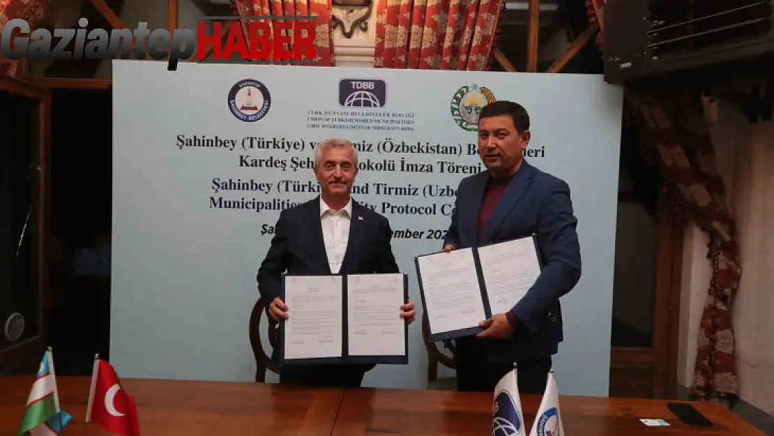 Şahinbey'den Özbekistan'a uzanan kardeşlik