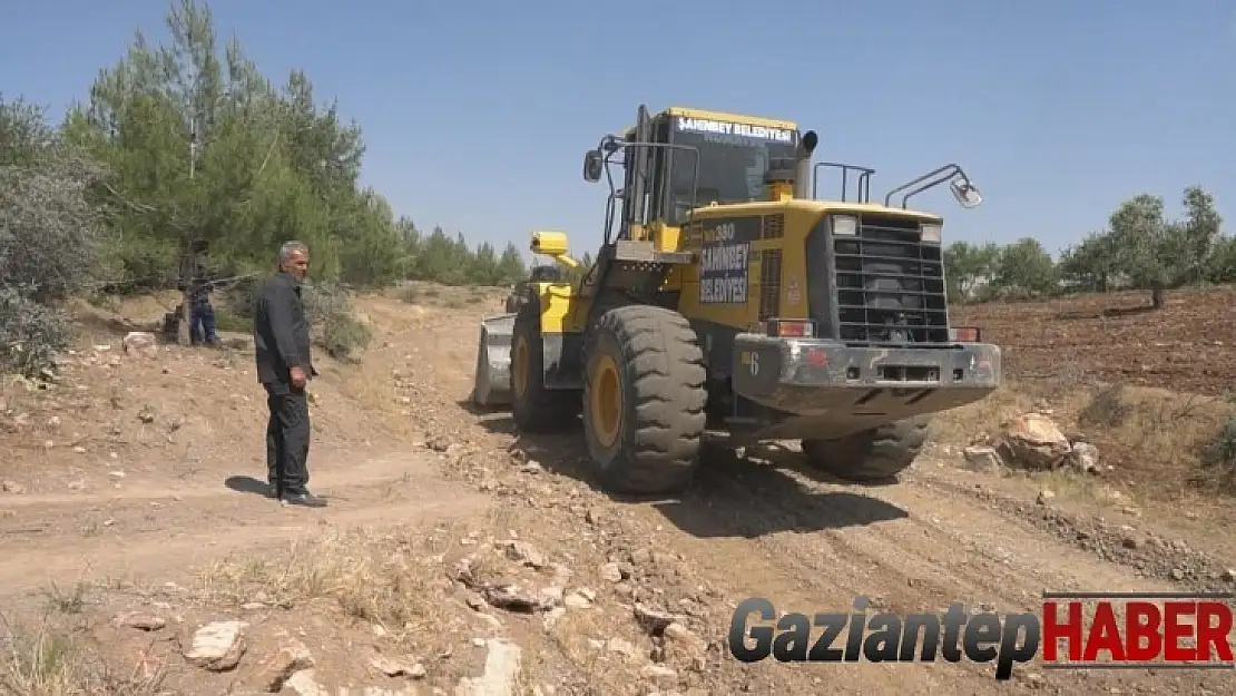 Şahinbey kırsalında 162 kilometre arazi yolu açıldı