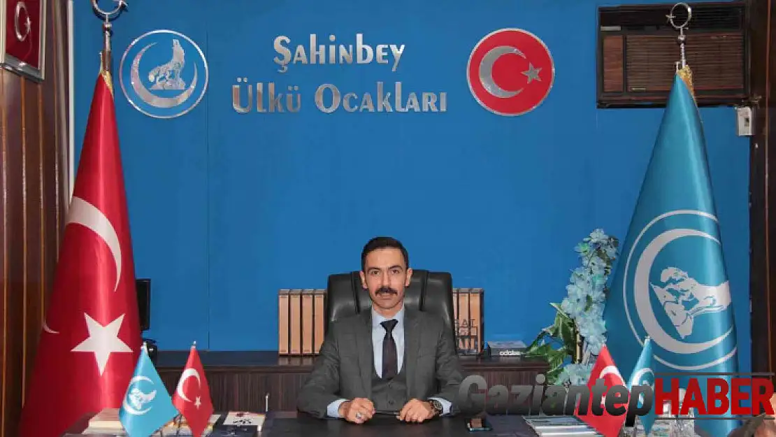 Şahinbey Ülkü Ocakları'nda bayrak değişimi