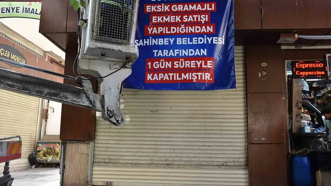 Şahinbey zabıta ekiplerinden fırınlara denetim