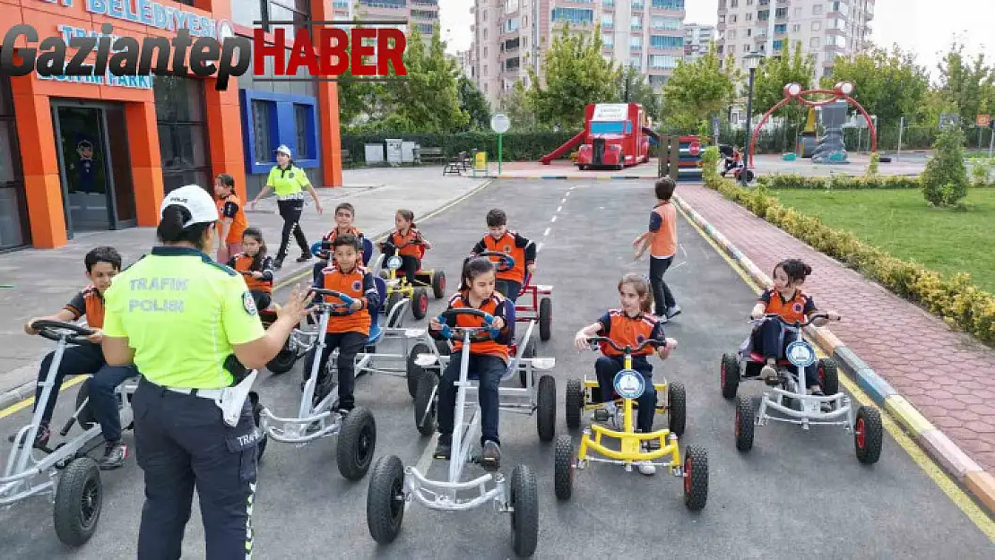 Şahinbeyli öğrencilere trafik eğitimi