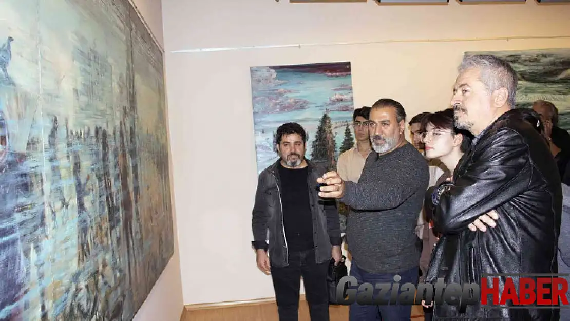 SANKO'da 'Görünürler' resim sergisi devam ediyor