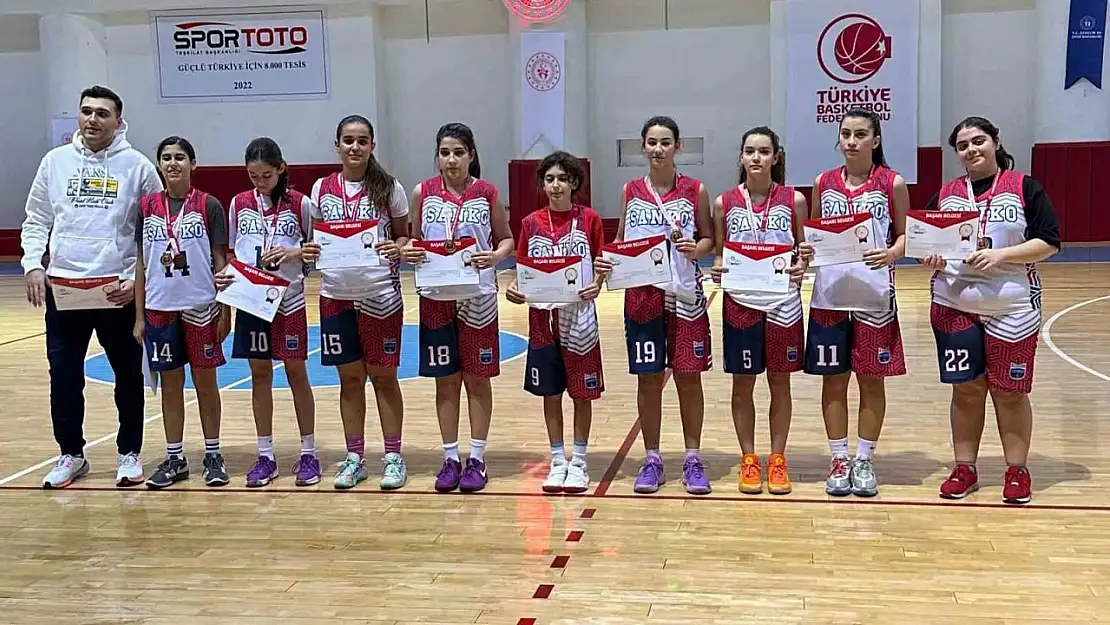 SANKO Okulları basketbolda şampiyon oldu